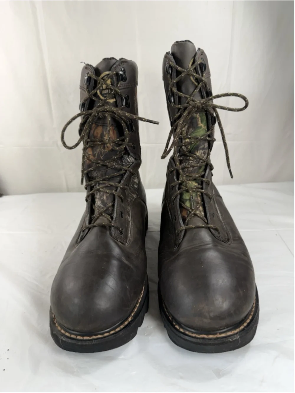 Irish Setter Gunflint II Boots Mens Size 11 EE Camo Waterproof Hunting Brown